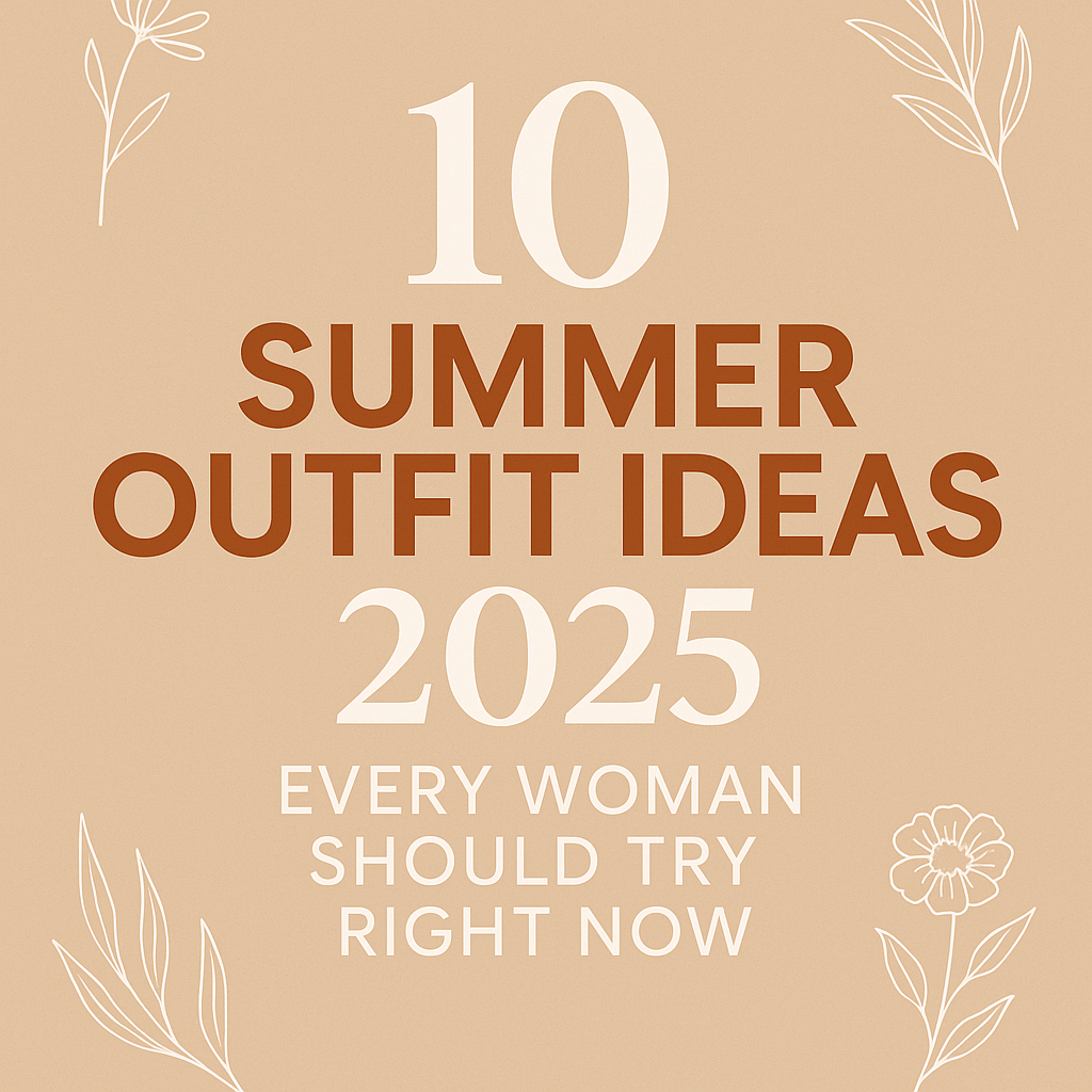 10 summer outfit ideas 2025 every woman should try right now